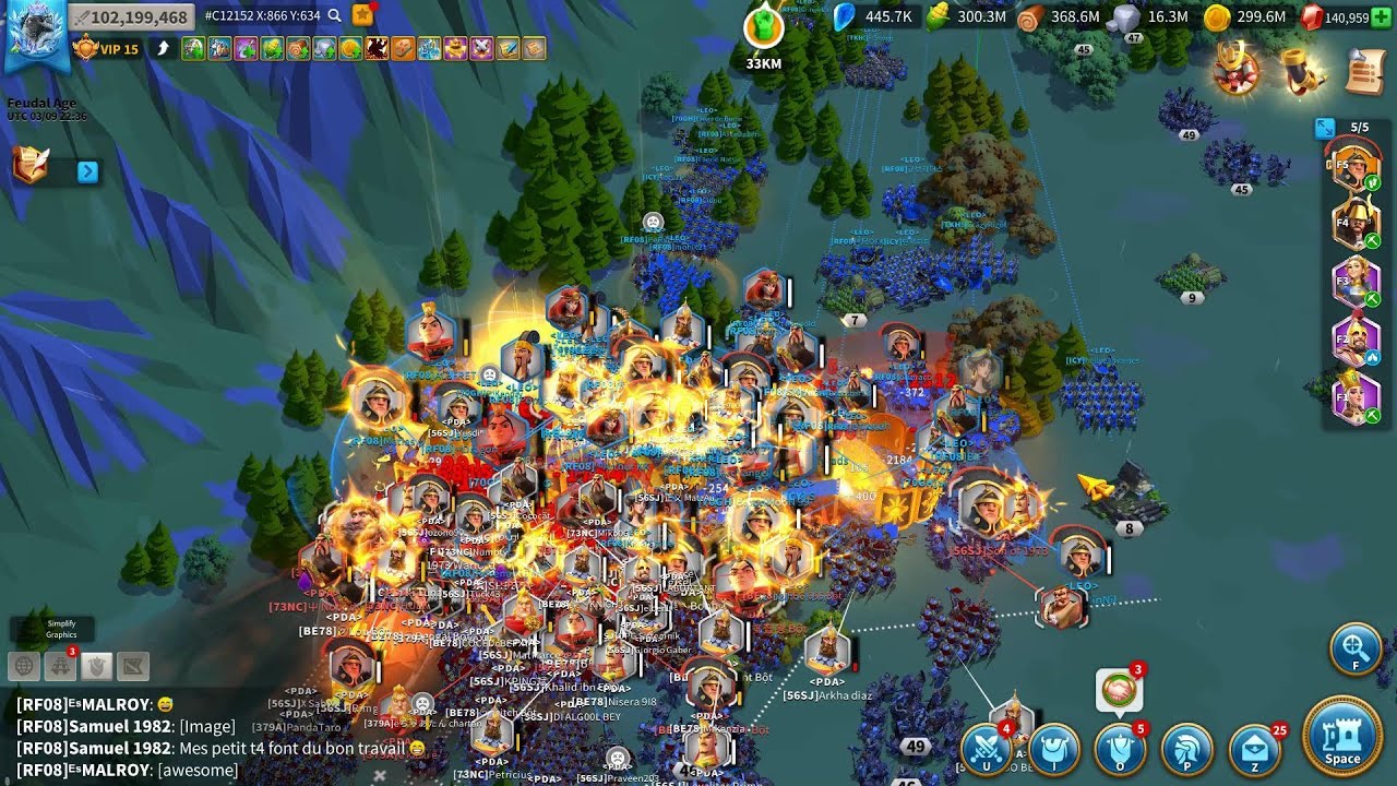 ROK Dark Altar Fight