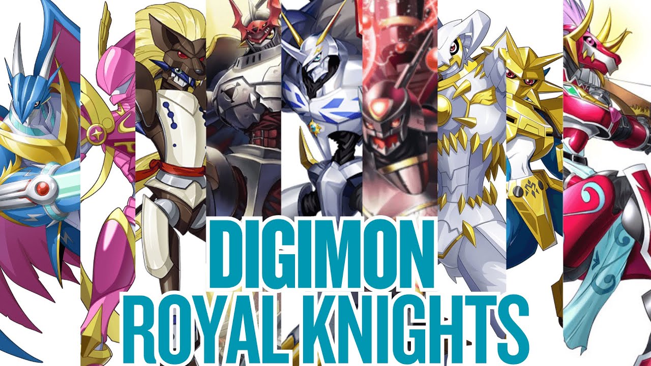 Познакомьтесь с Royal Knights: подлинной высшей элитой мира Digimon!