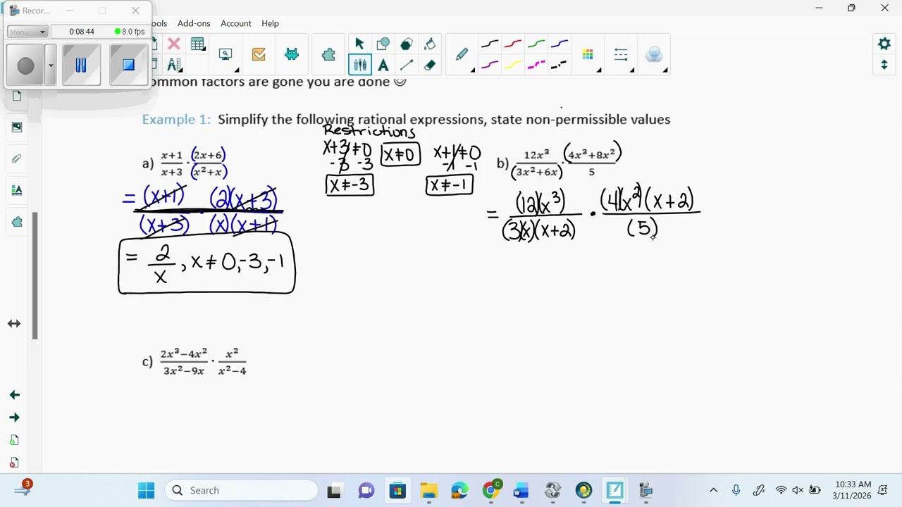 March11 multiplying rationals