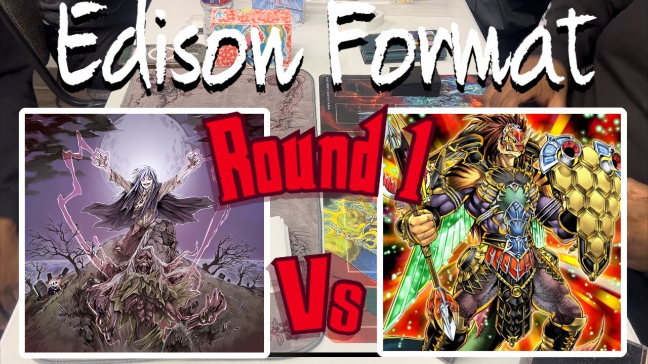 Edison Format Round 1: Instant Fusion Zombies Vs Macro Gladiator Beasts!