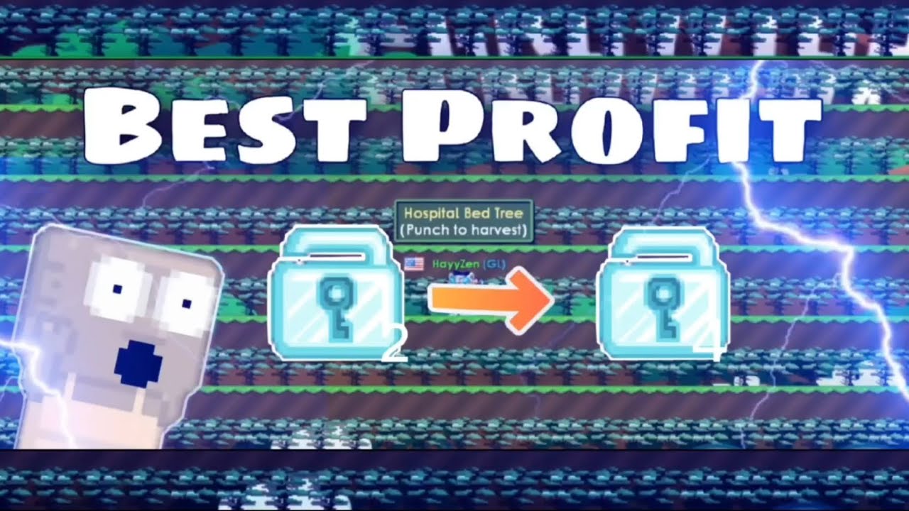 Best Profit with Hospital Bed Growtopia Profit 2023
