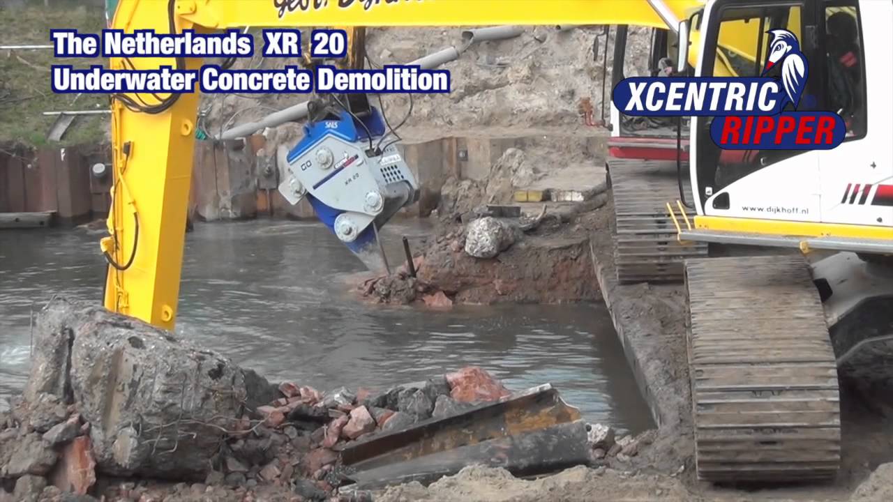 The Netherlands XR 20 Underwater Concrete Demolition