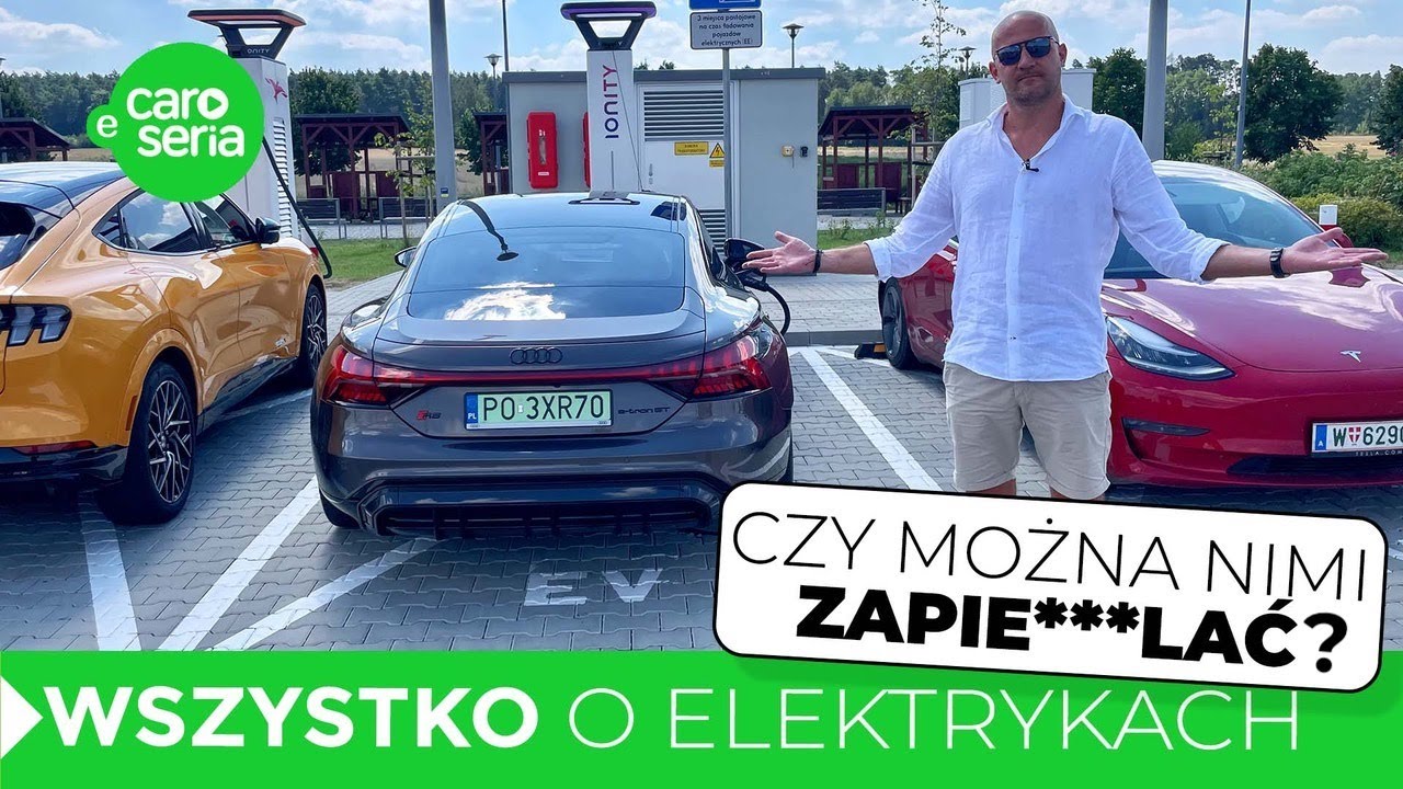 Jakie jest zużycie prądu powyżej 140 km/h i test szybkiej ładowarki (TEST PL 4K) | eCaroSeria