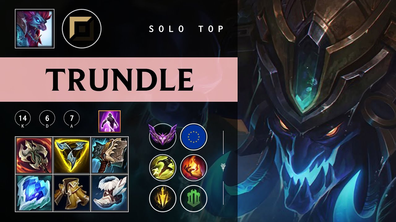 Trundle Top vs Olaf - EUW Master Patch 26.02