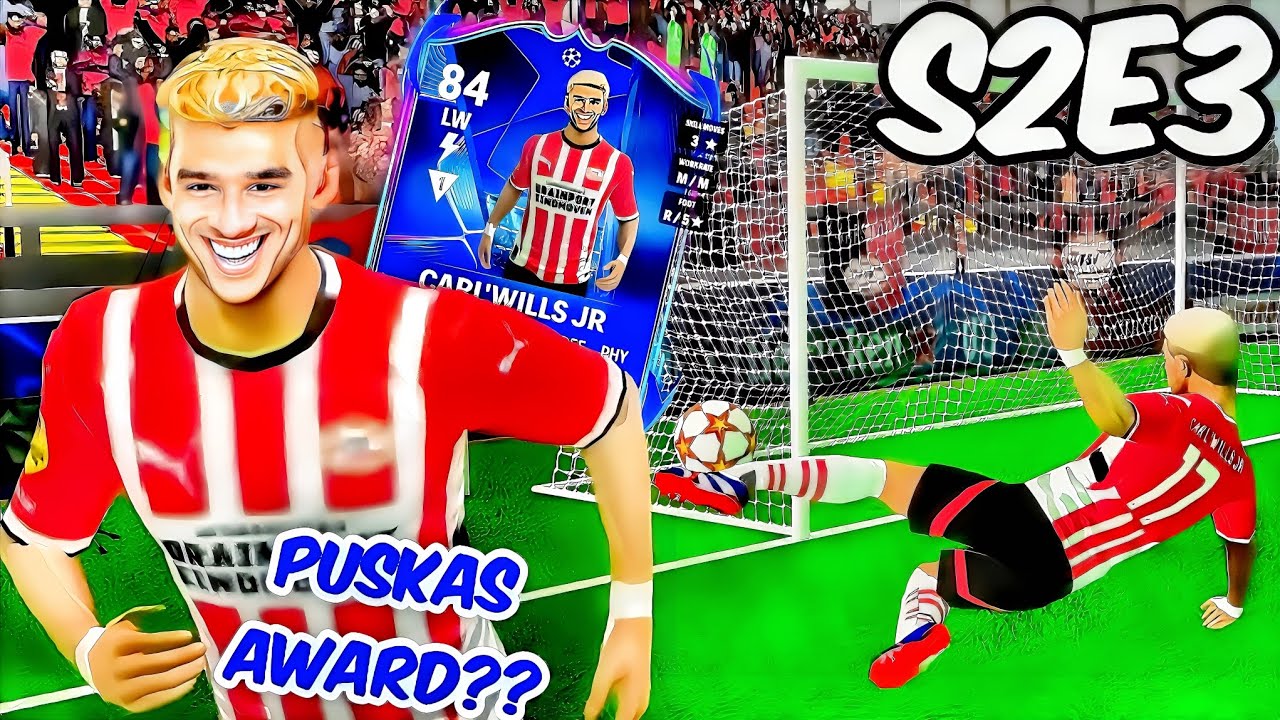 My first Champions League goal!!🥵🔥FTS 25 My Player career mode Season 2 EP. 3