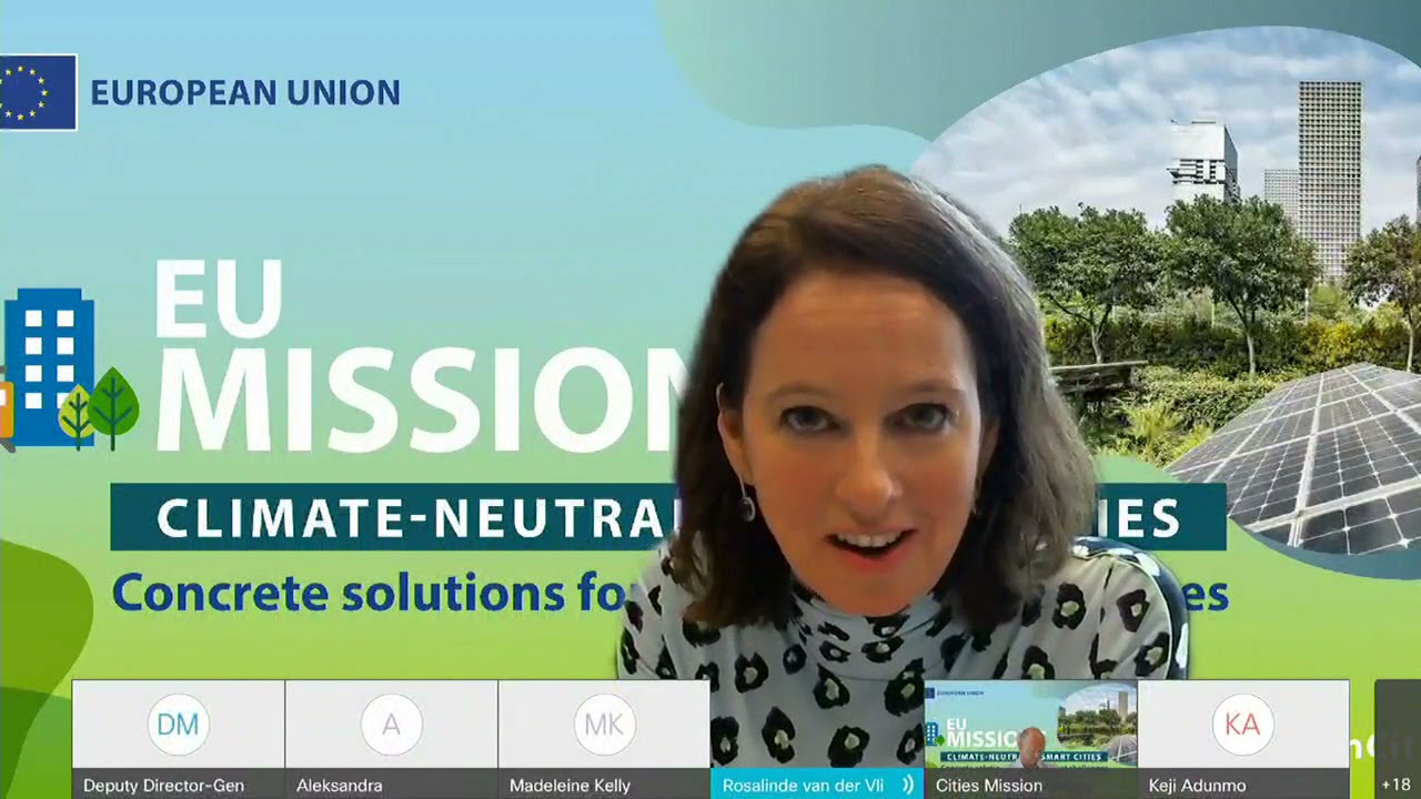 EU Mission 100 climate-neutral and smart cities by 2030