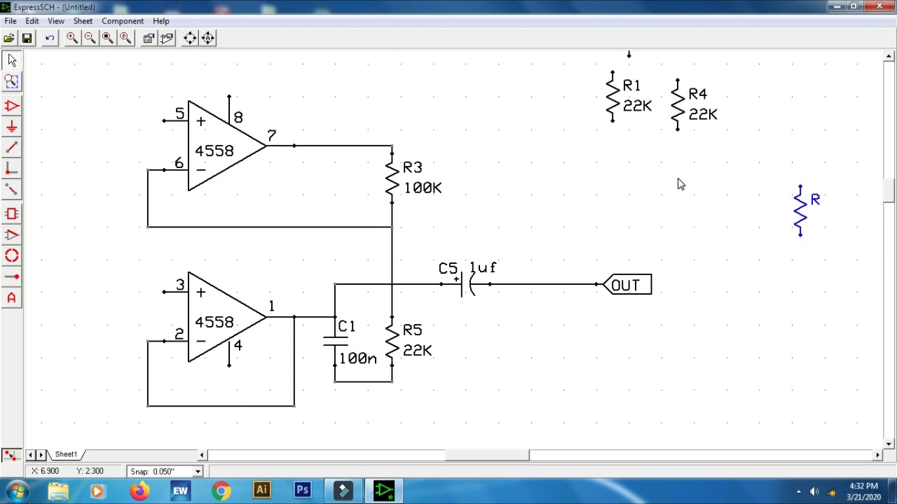 #diy Schematic Diagram Using Express SCH