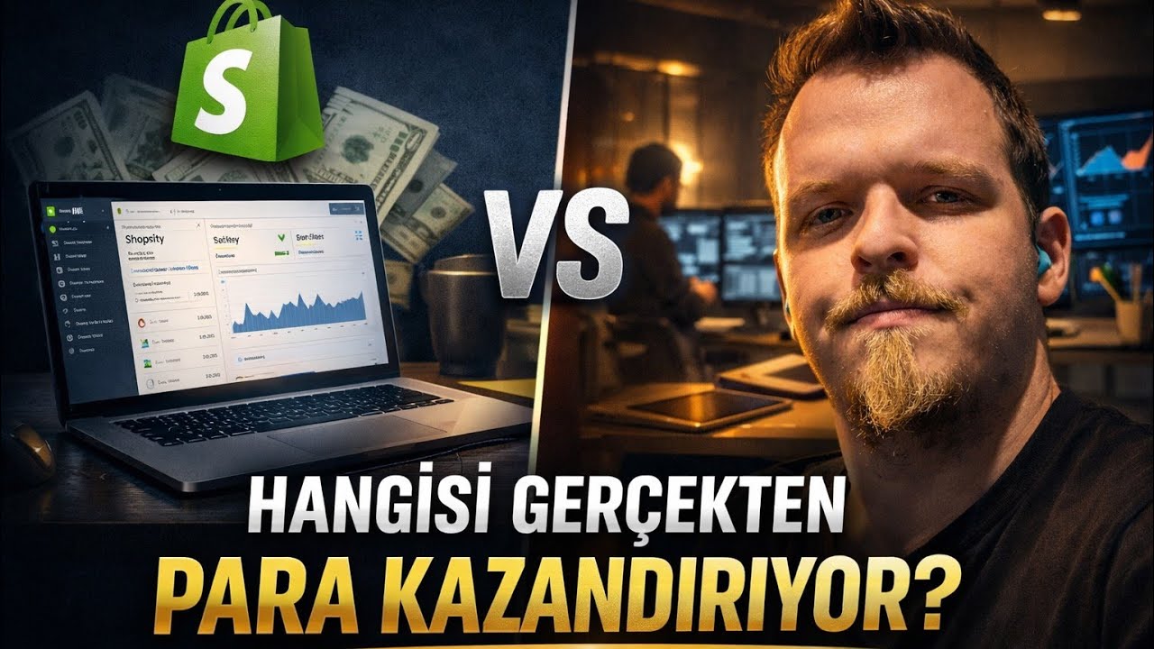 Shopify, Dropshipping ve Ajans Karşılaştırması | Hangisi Gerçekten Para Kazandırıyor?