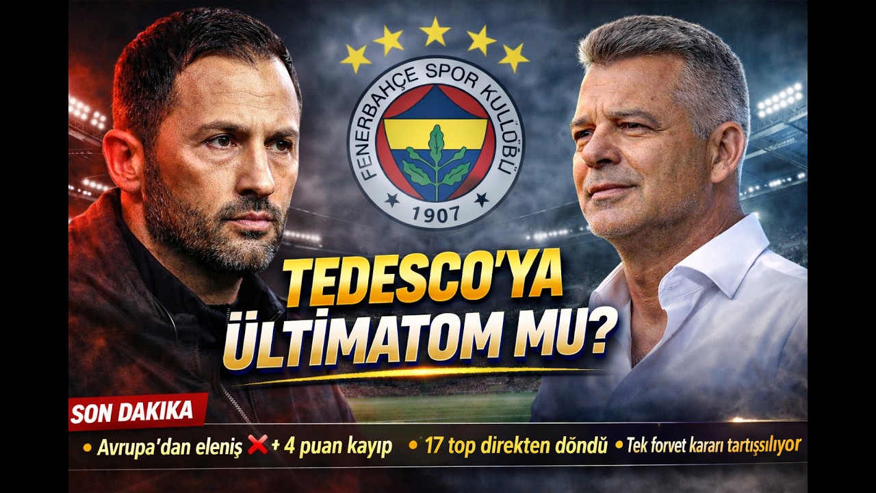 TEDESCO’YA ÜLTİMATOM MU? SARAN DEVREDE! FENERBAHÇE’DE KRİZ BÜYÜYOR!