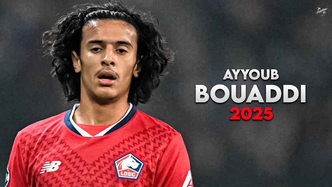 Ayyoub Bouaddi 2025 - Amazing Skills, Tackles & Assists - Lille | HD