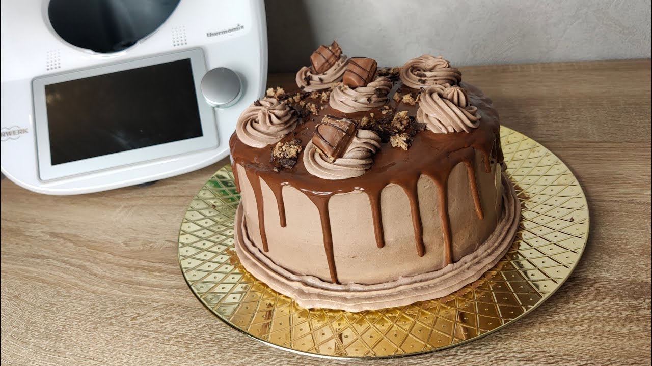 LAYER CAKE KINDER BUENO AU THERMOMIX