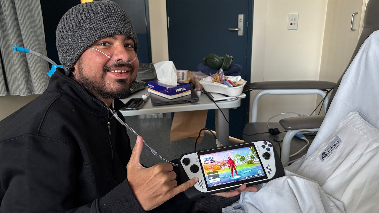 The ROG Ally is perfect for hospital!