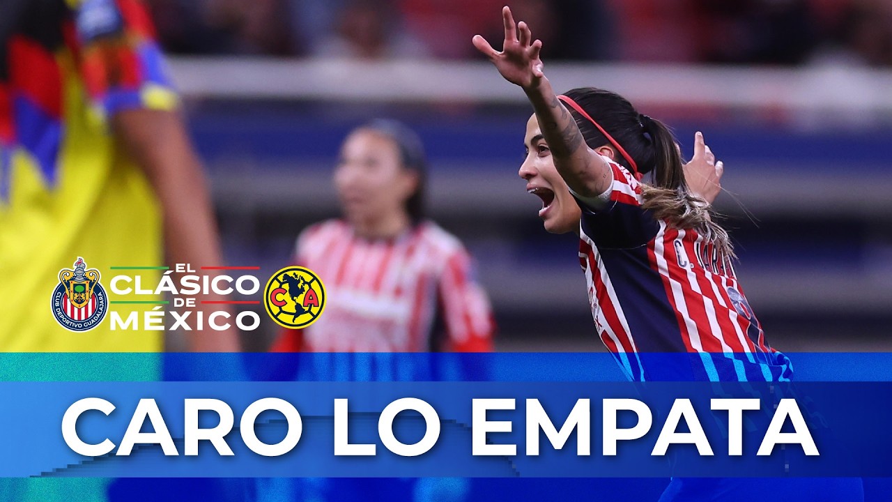 GOLAAAAAZO DE CARO JARAMILLO ⚽️ | #ElCl&aacute;sicoDeM&eacute;xico Jornada 10 | Clausura 2026