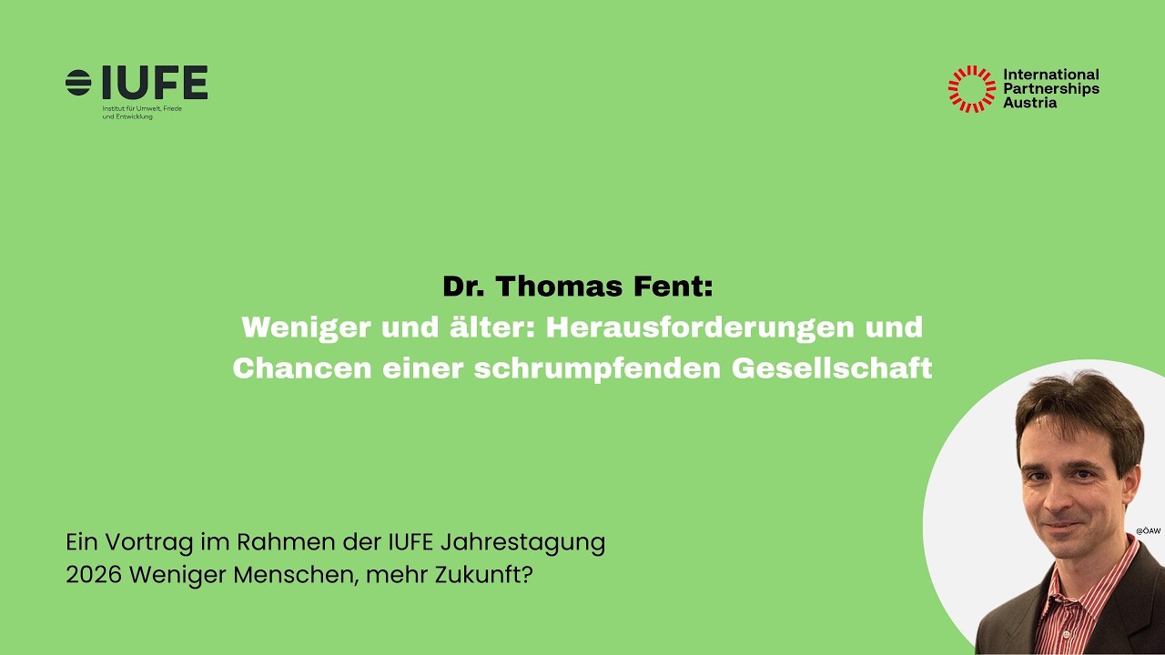 Weniger und älter: Herausforderungen und Chancen einer schrumpfenden Gesellschaft