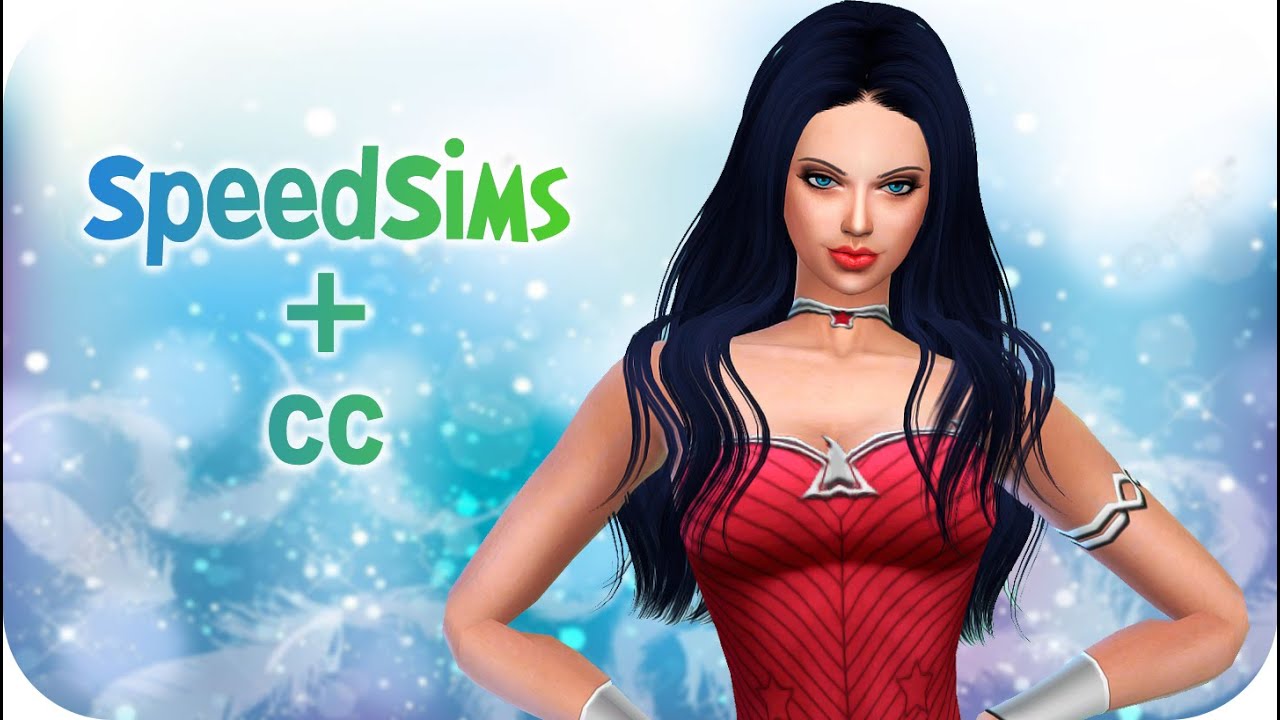 Wonder Woman - SpeedSims + Contenido Personalizado Sims 4
