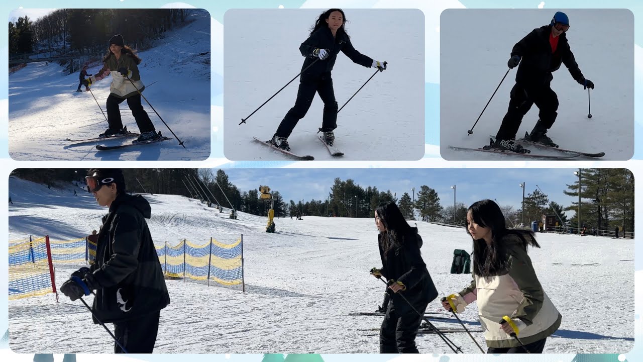 A Ski Day with Janet and Kate!