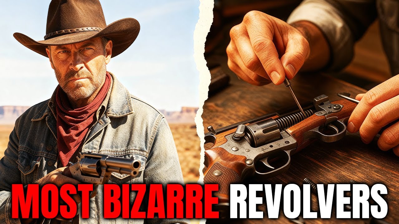 15 Most BIZARRE Revolvers of the Wild West