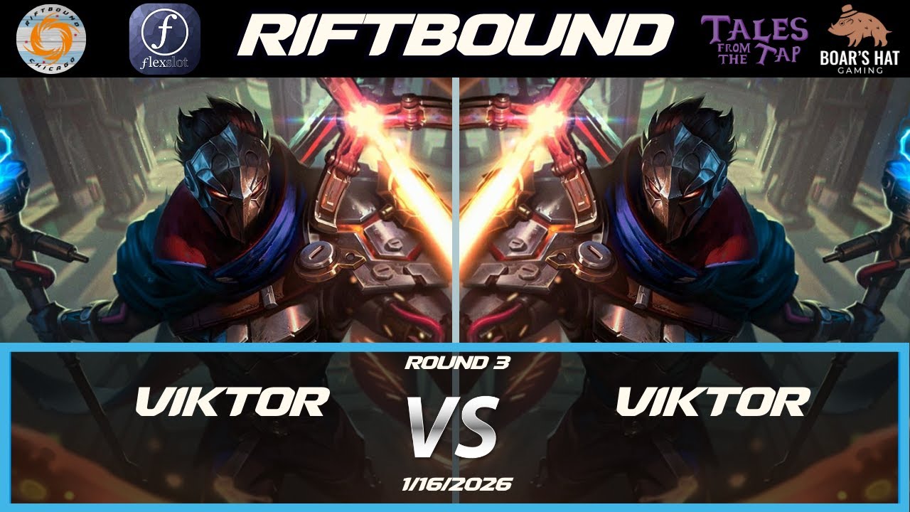 Viktor VS Viktor   [Riftbound Gameplay Round 3]