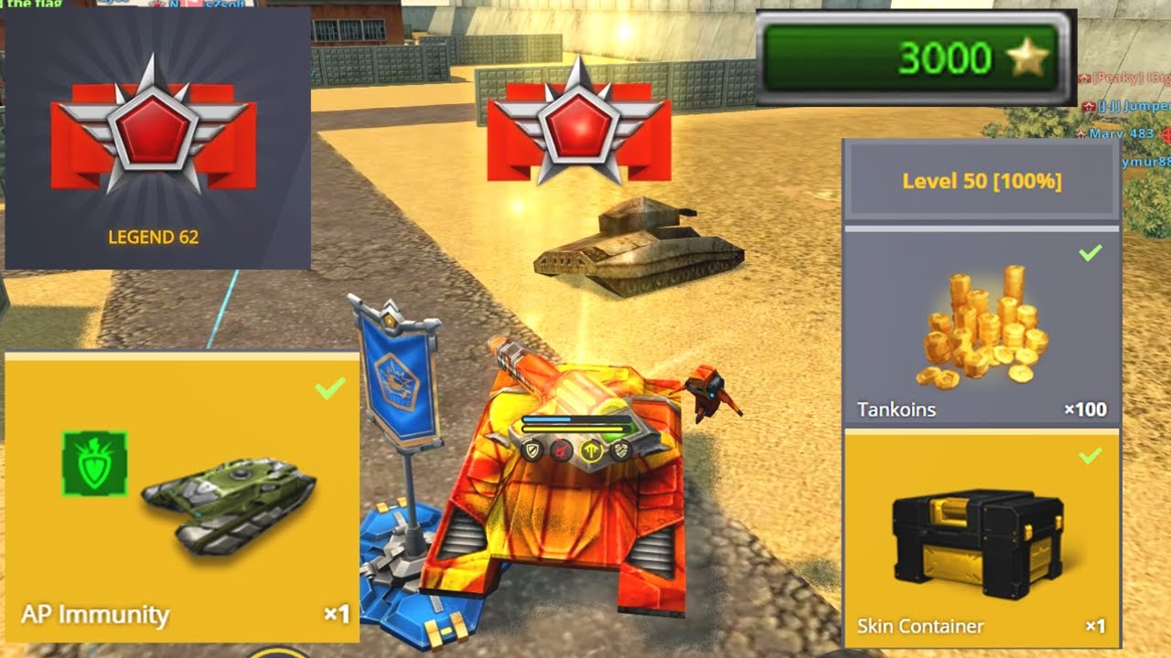 Tanki Online - Road To Skin Container! Epic Battle Domination! 🎅🏽