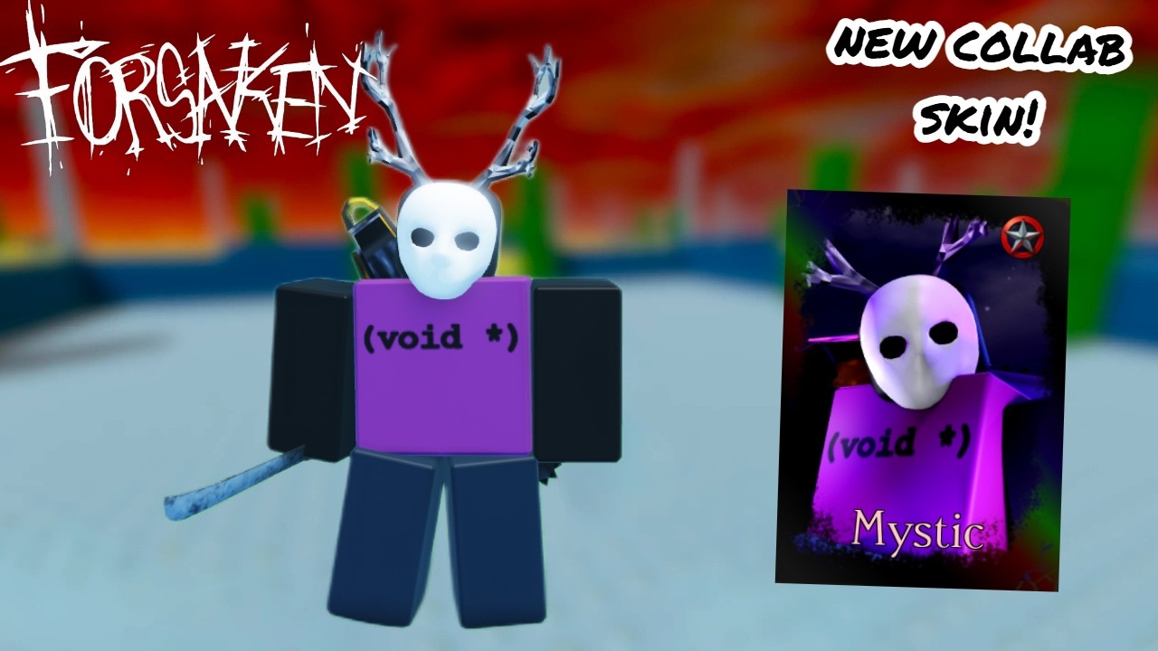 WINNING WITH THE NEW 'MYSTIC SLASHER' ACHIEVEMENT SKIN! | Roblox Forsaken