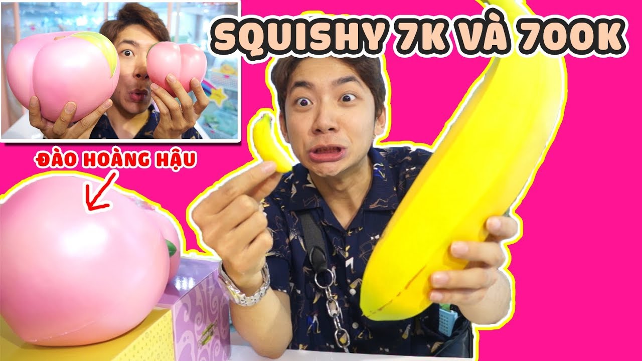 SQUISHY 7k VÀ SQUISHY 700.000 - CUỘC TÌNH ÉO LE