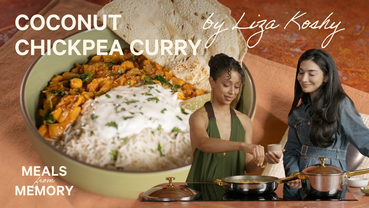 How to Make Coconut Chickpea Curry with Liza Koshy | Meals from Memory Ep. 4