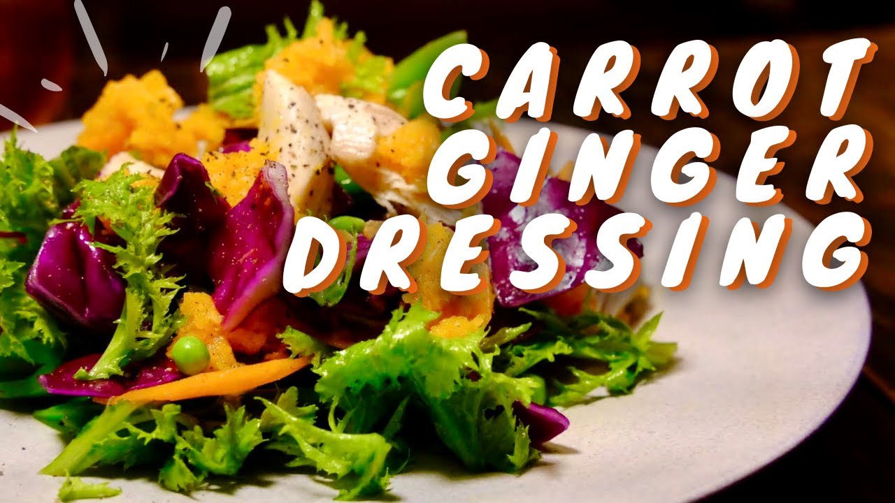 [ASMR] CARROT GINGER DRESSING | RECIPE | Takoshiho Cooks Japan