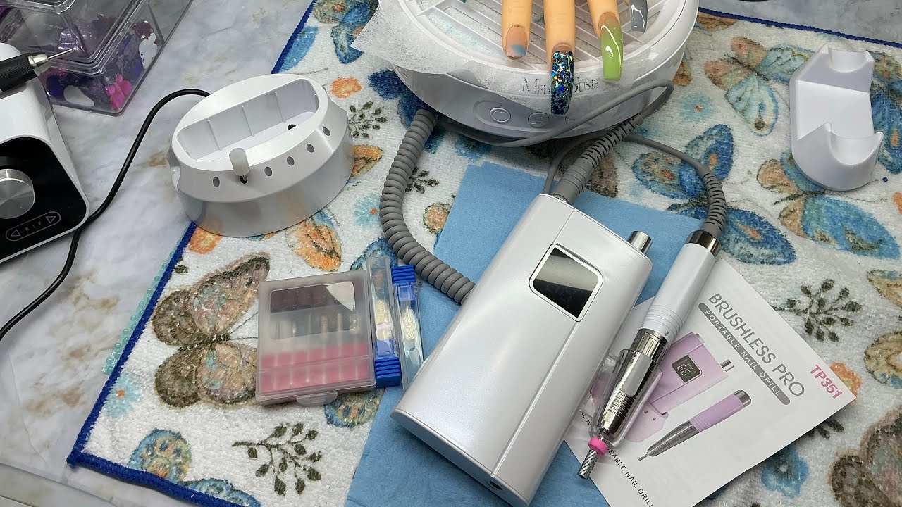 HOMOVE Brushless Pro Portable Nail drill review | affordable nail drill