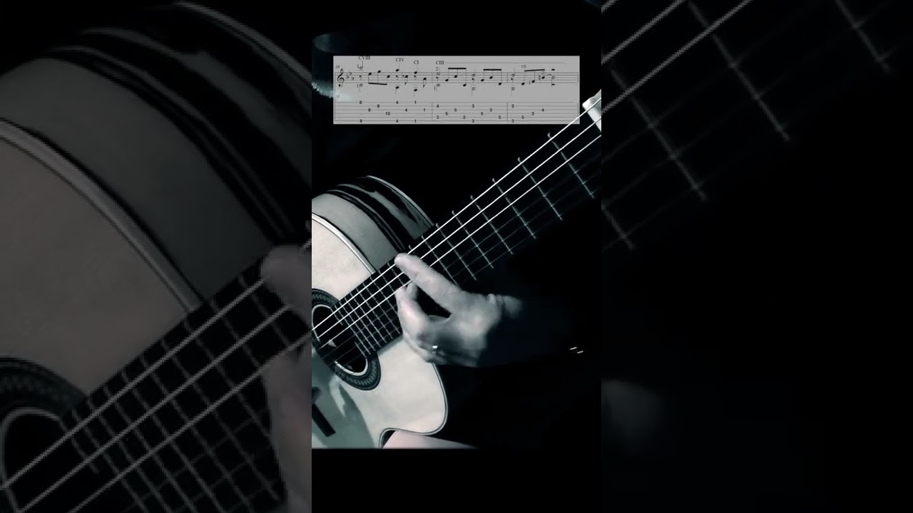 LAMENT VII - Includes Sheet Music/TAB - Classical Guitar