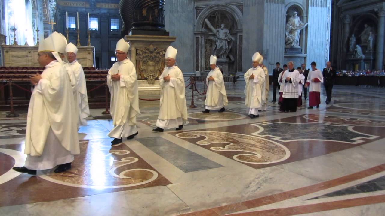 Papale Basilica di San Pietro Processione solenne 6 agosto 2014