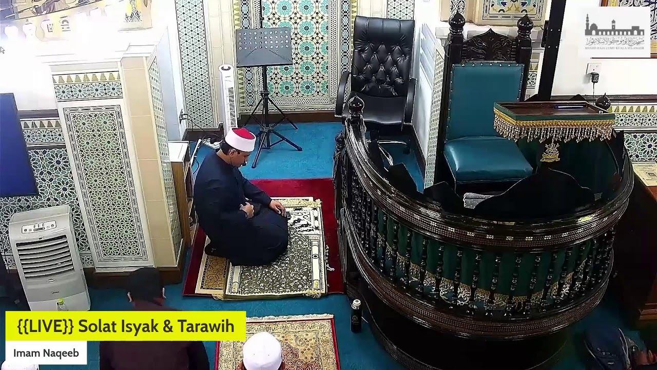 {{LIVE}} Solat Isyak & Tarawih - Masjid Raja Lumu Kuala Selangor