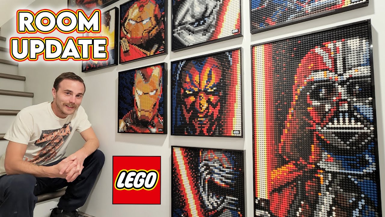 LEGO Room Update & How to Hang Art!