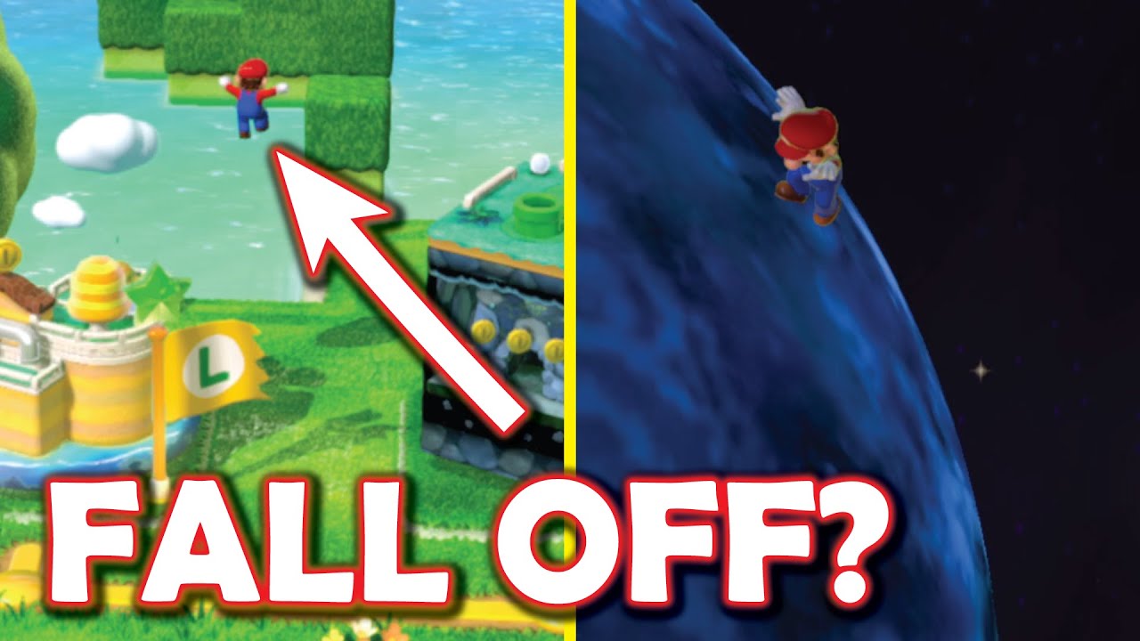 Что произойдёт, если упасть с карты мира? [Super Mario 3D World + Bowser's Fury ЗА ПРЕДЕЛАМИ]