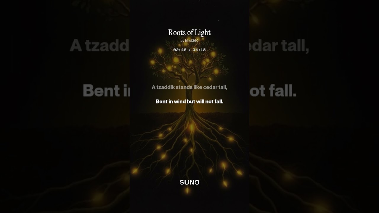 Tu Bishvat – Roots of Light | Kabbalah & Chasidus Inspired Spiritual Song