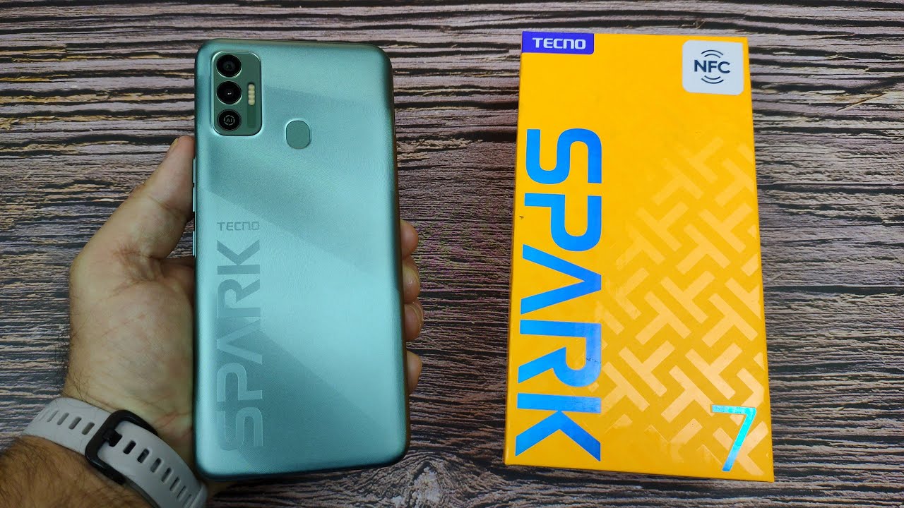 TECNO Spark 7 4/64Gb NFC Распаковка и Первое Знакомство