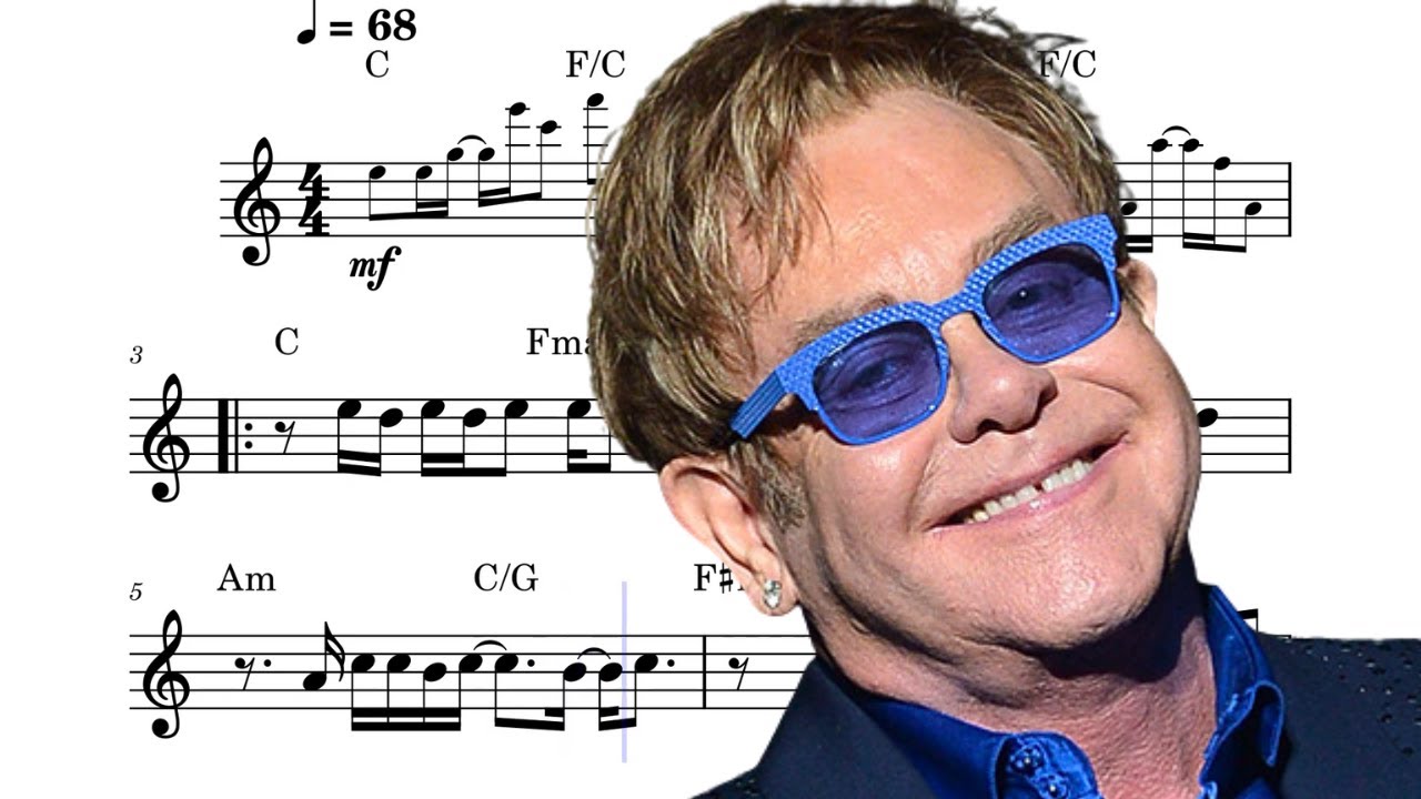 Your Song (Elton John) - OBOE PLAY ALONG Sheet Music