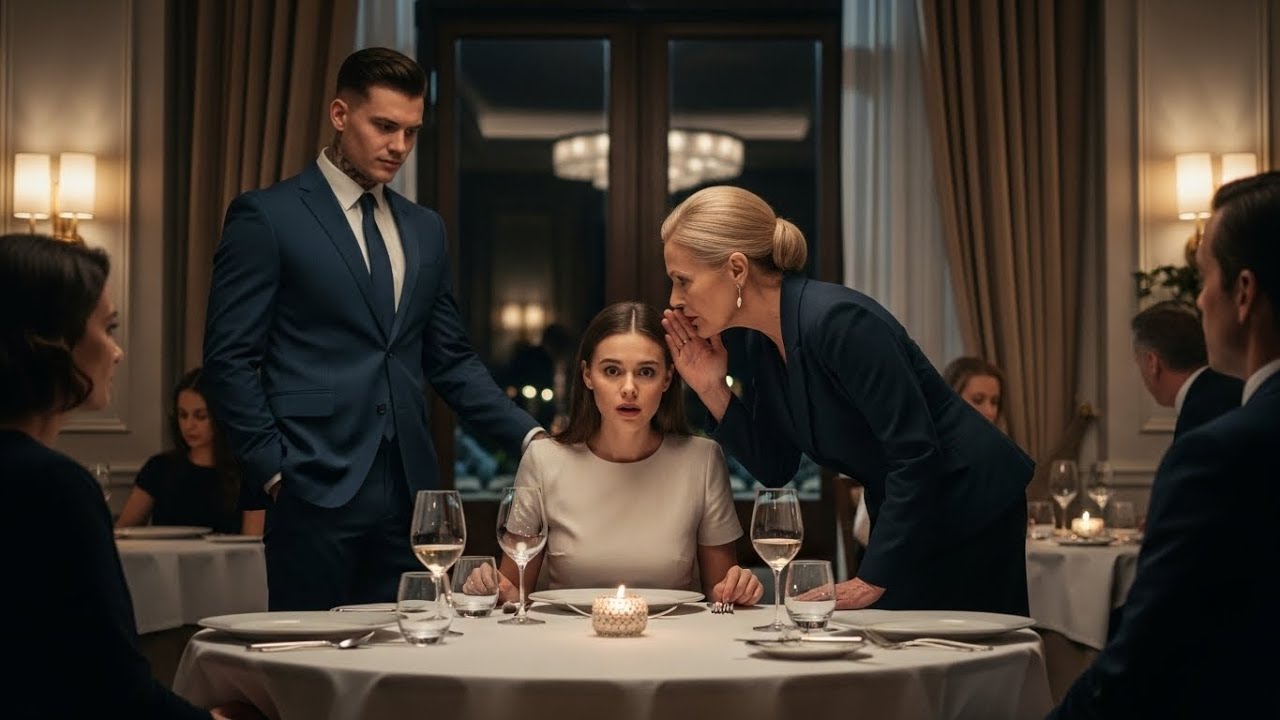 She Sat Alone at the Restaurant — Until the Mafia Boss’ Mother Announced Her as the Future Bride