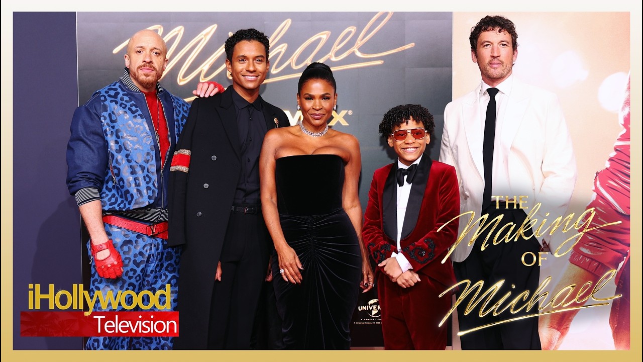 Making Of Michael (2026) - Jaafar Jackson & Cast Honor Michael Jackson