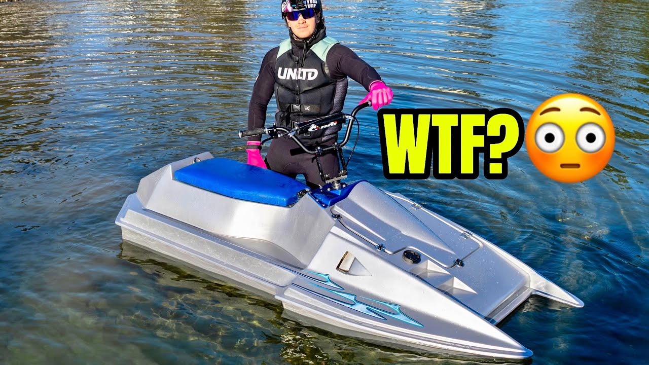 Snowmobile Swapped Jet Ski!