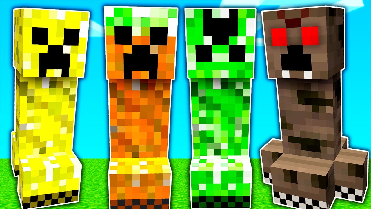ESTOS CREEPERS TAMBIÉN EXISTEN! 🤯🔥 | Minecraft Mods
