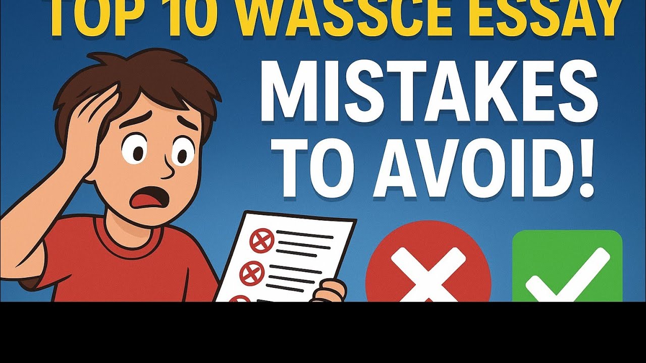 🎥 10 главных ошибок при написании эссе WASSCE, которых следует избегать