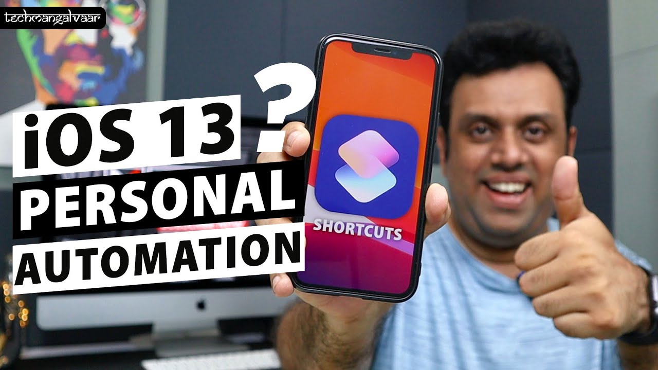 iOS 13 Siri Shortcuts with Personal Automation - My morning routine alarm automation