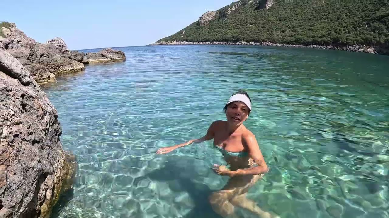 Греция Peloponnes.Серия 9. Отдых дикарем. Обманчивый 