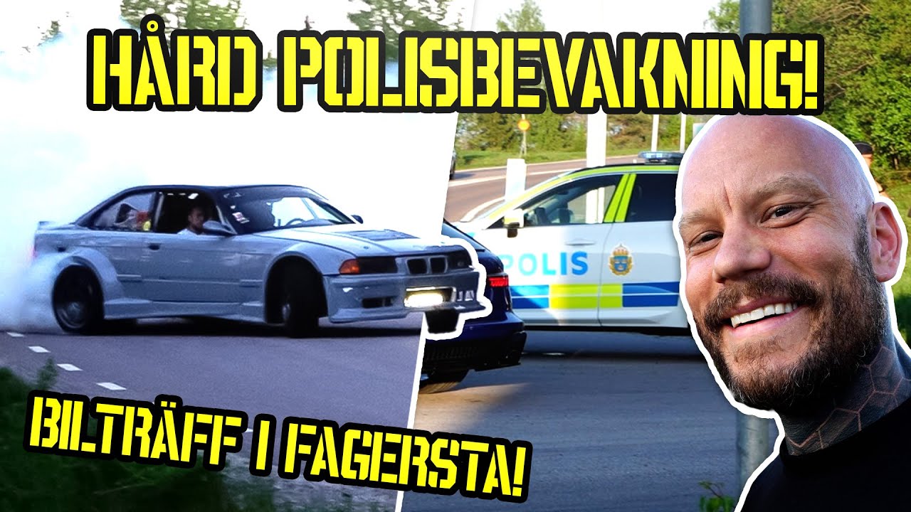 BILTRÄFF I FAGERSTA AVSLUTADES MED HELT VILD DRIFT!