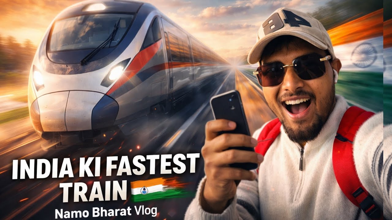 Sirf 1 Ghante Mein Delhi se Meerut! 😱 Namo Bharat Experience Vlog