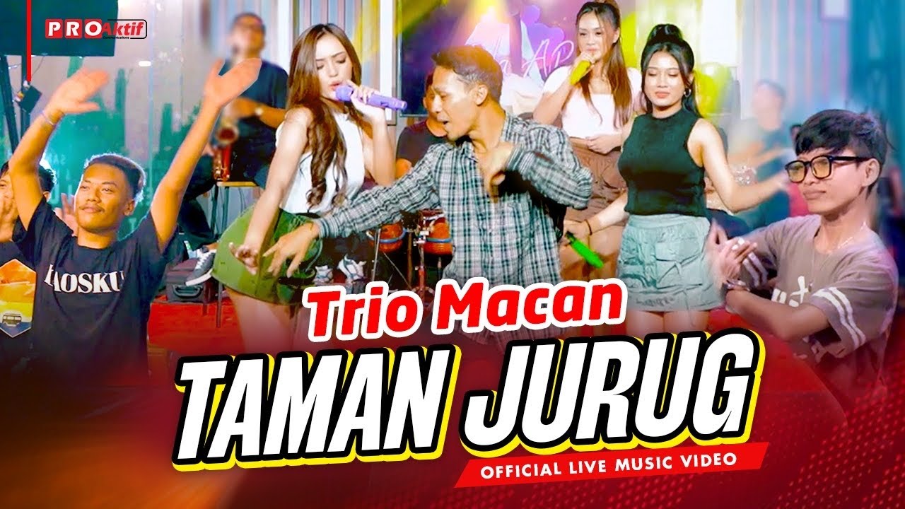 TAMAN JURUG (Cahyaning Bulan) - Trio Macan (Official Music Video)