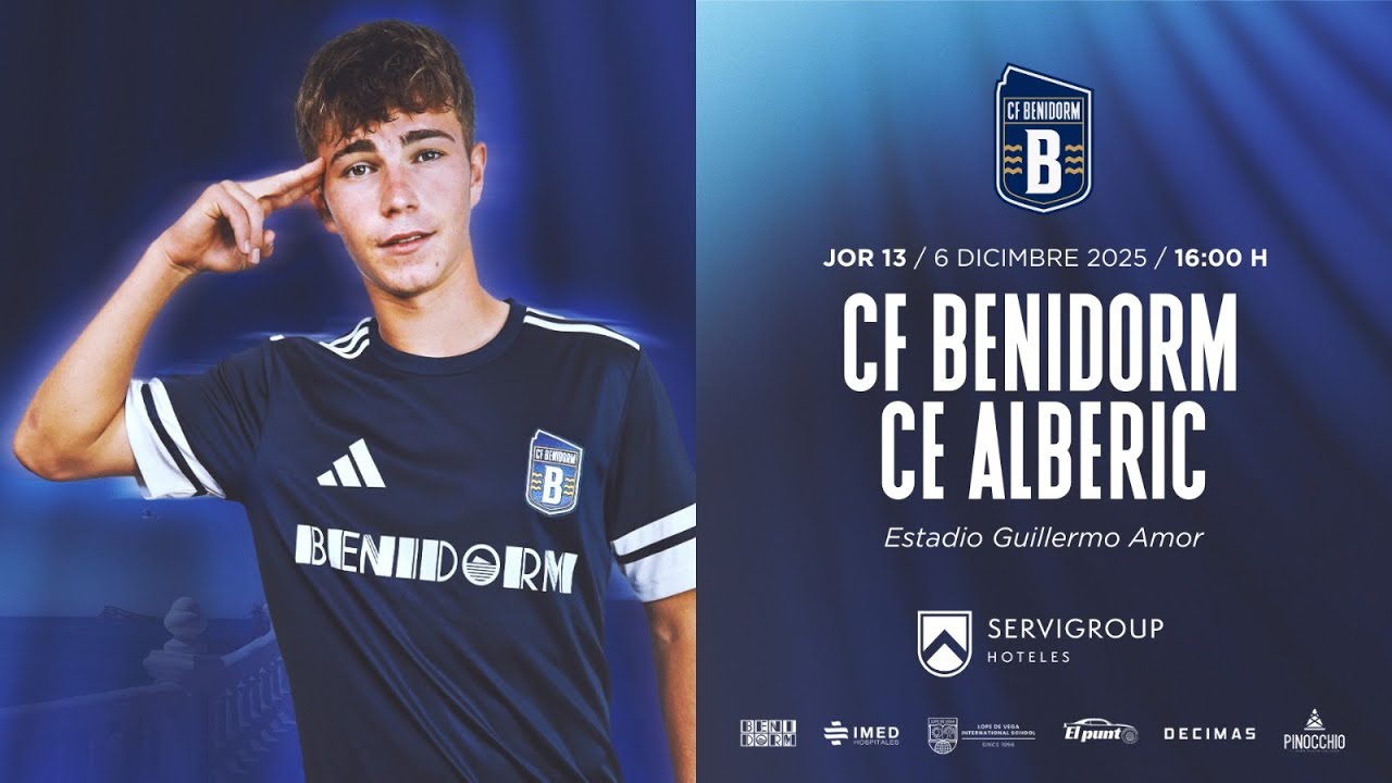 Jornada 13 | CF Benidorm 3 - 1 CE Alberic