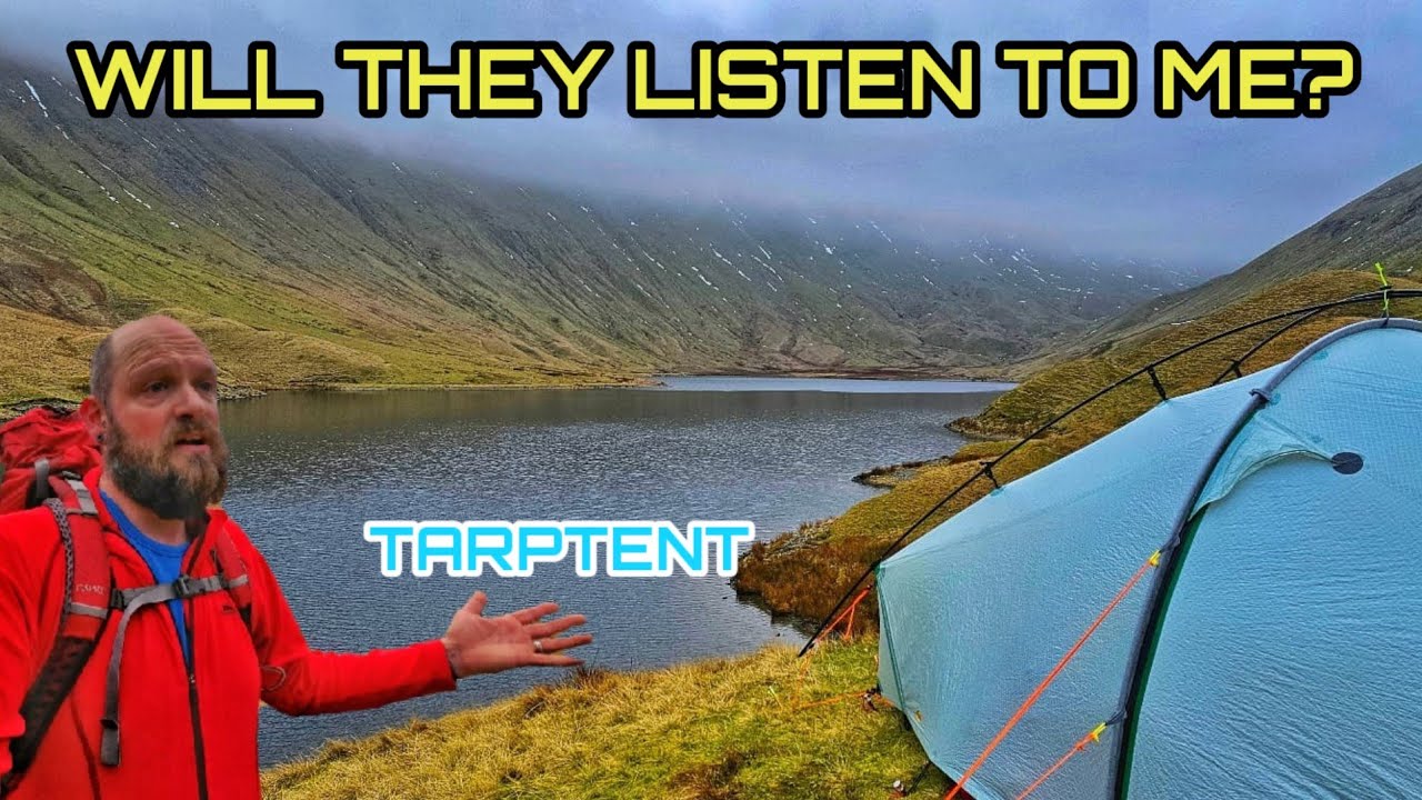Solo wildcamping at the Lake District's unknown reservoir!