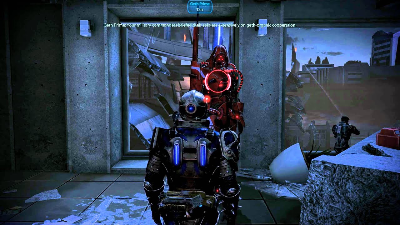 Mass Effect 3: Endgame goodbyes: Geth Prime
