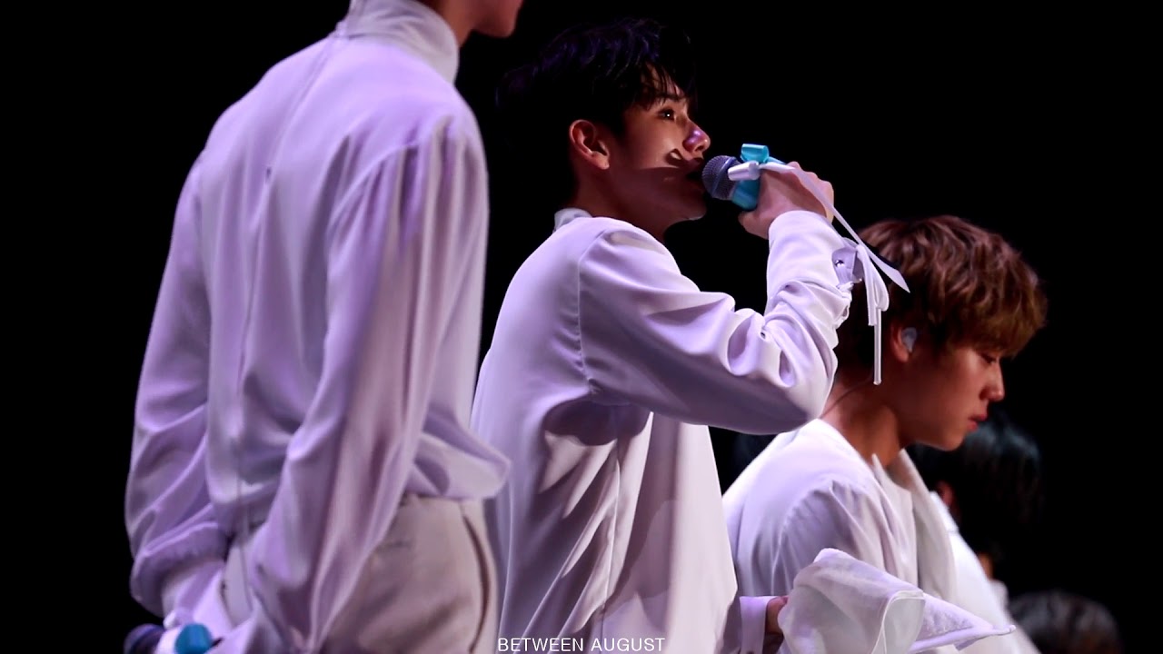 190127 워너원 옹성우 [Therefore] 엔딩 멘트